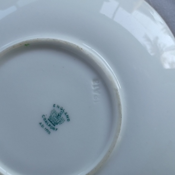 Coalport Vintage Made in England "Ribbons and Roses" Teacups & Saucers - Picture 13 of 13